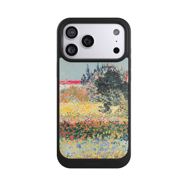 iPhone 17 Pro Max NIVOcore Garden in Bloom, Arles, July 1888 by Vincent van Gogh