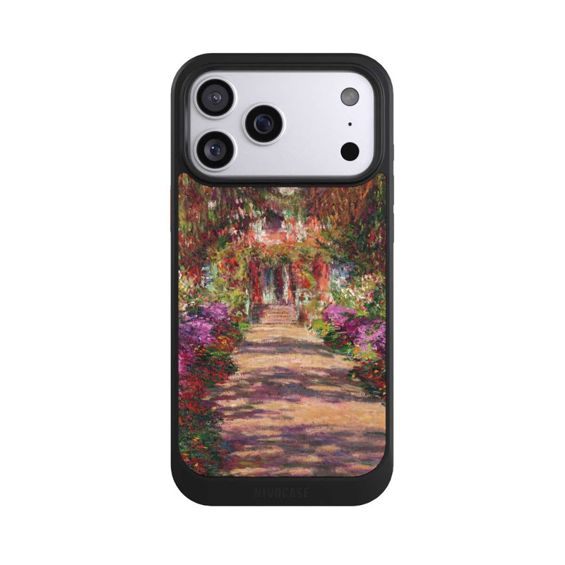 iPhone 17 Pro Max NIVOcore Eine Allee in Monets Garten in Giverny by Claude Monet
