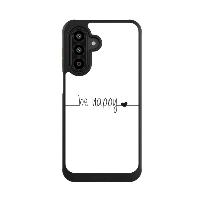 Galaxy A17 5G NIVOcore Be Happy White Background