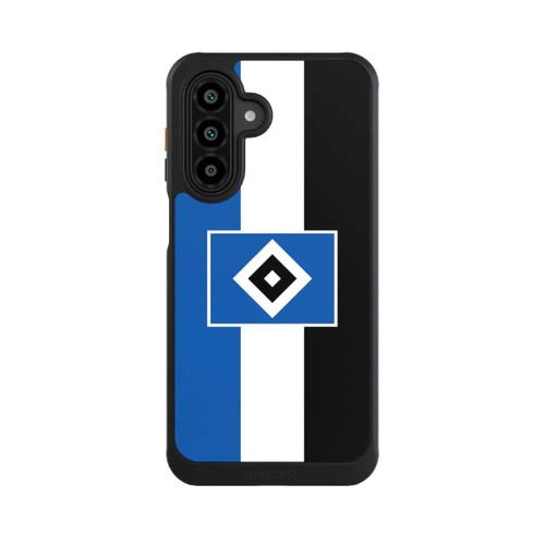 Samsung Galaxy A17 5G NIVOcore HSV Streifen - Blau-Weiß-Schwarz