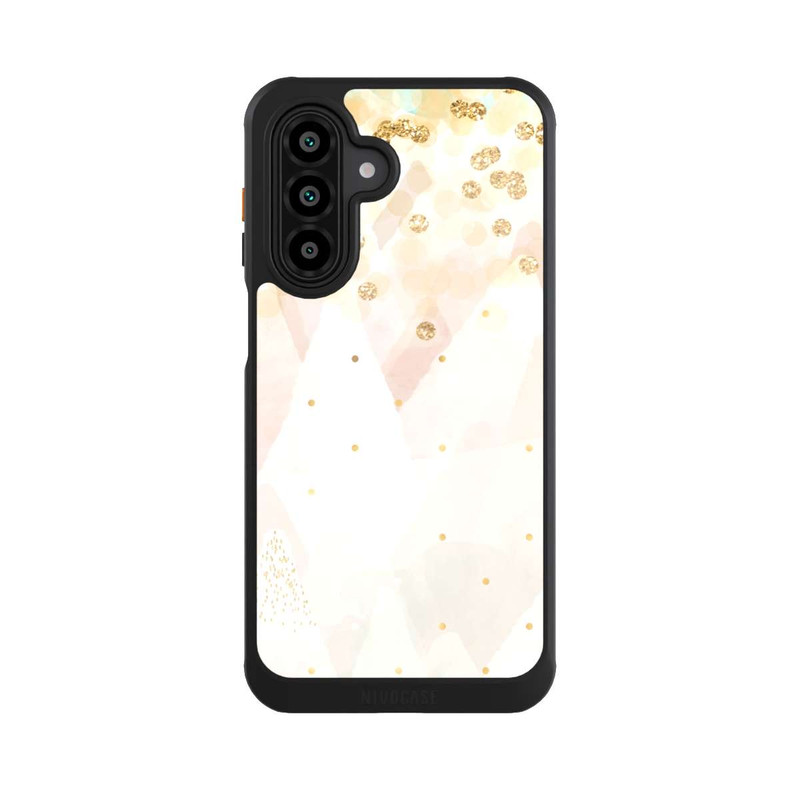 Galaxy A17 5G NIVOcore Gold Glitter Snow Look