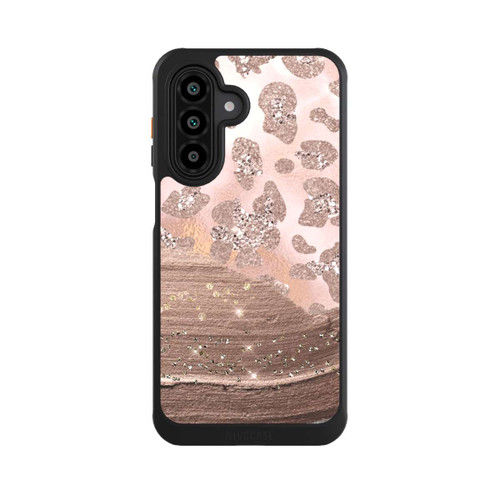 Samsung Galaxy A17 5G NIVOcore Silver Leopard Glitterlook