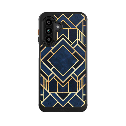 Samsung Galaxy A17 5G NIVOcore Kunst Deko Blau Golddruck