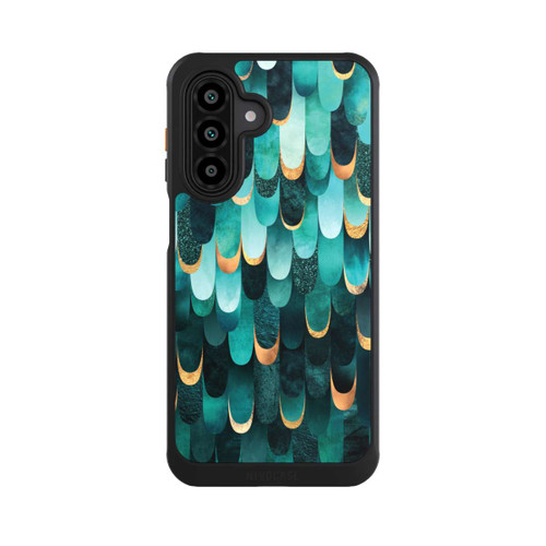 Samsung Galaxy A17 5G NIVOcore Gefiedert Türkis Golddruck