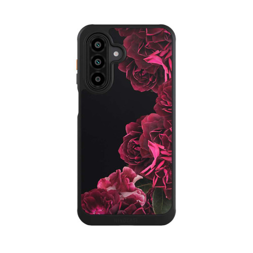 Samsung Galaxy A17 5G NIVOcore Vintage Rosen auf Schwarz