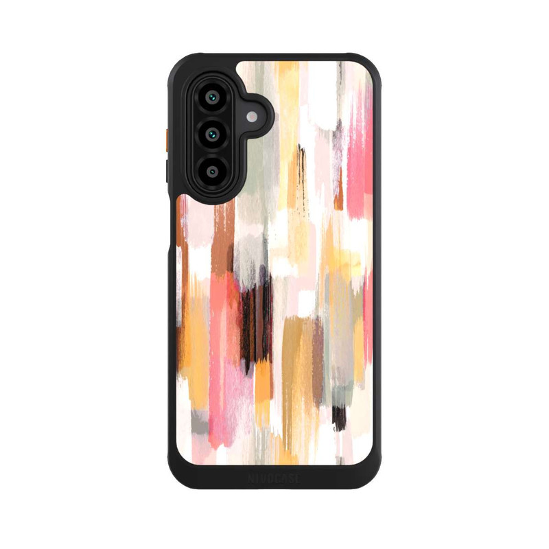 Galaxy A17 5G NIVOcore Abstrakte Pinselstriche Herbsttöne