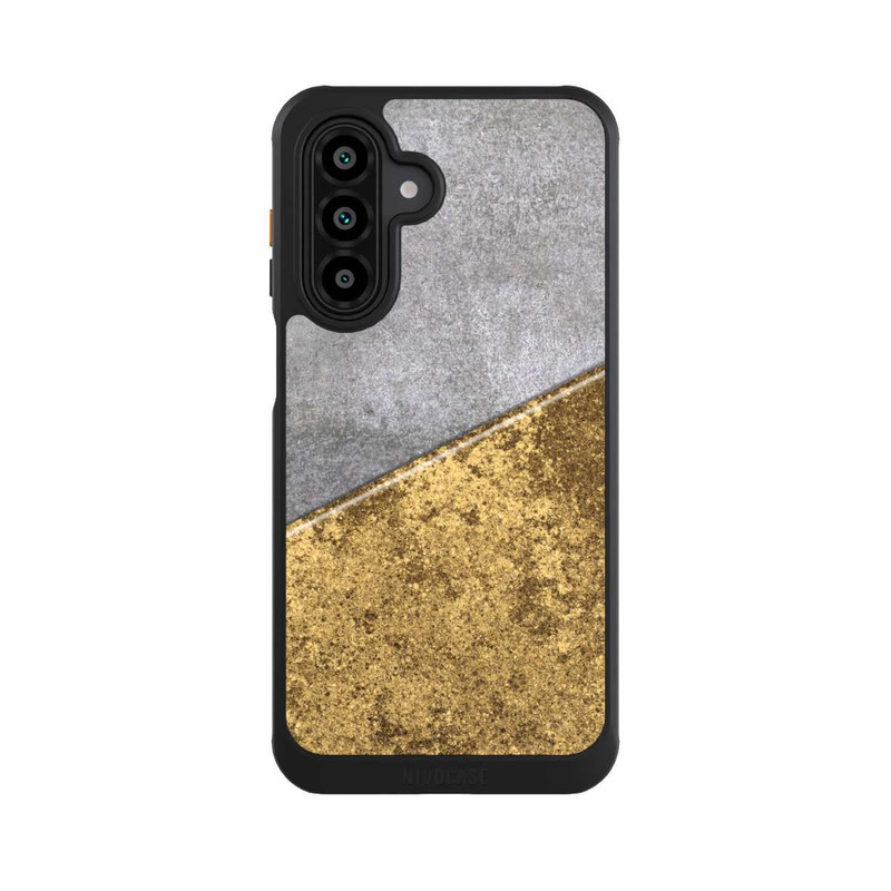 Galaxy A17 5G NIVOcore Beton und Goldlook