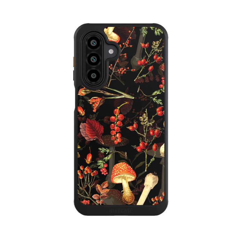 Galaxy A17 5G NIVOcore Mushroom Pattern Black