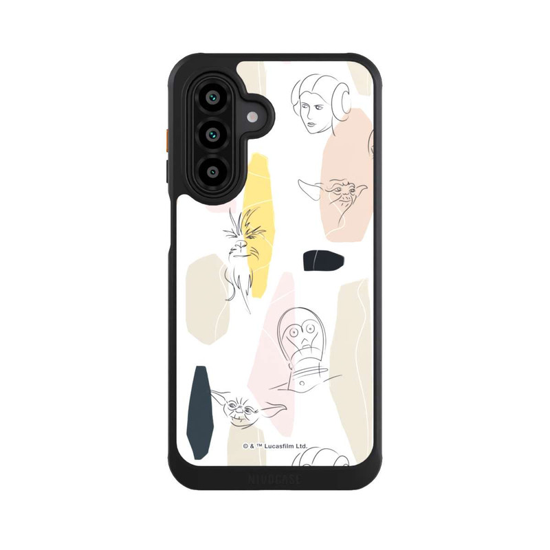 Galaxy A17 5G NIVOcore Helle Seite Line Art