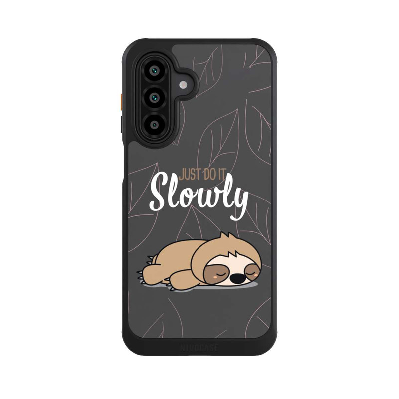 Galaxy A17 5G NIVOcore Just Do It Slowly Sloth Grey