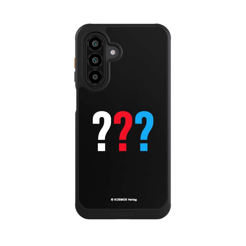 Galaxy A17 5G NIVOcore Drei Fragezeichen Logo