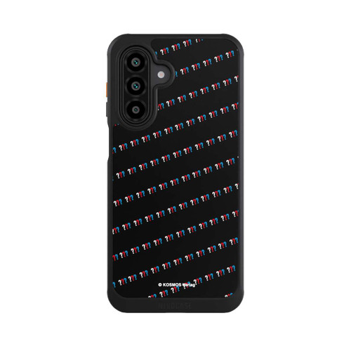 Samsung Galaxy A17 5G NIVOcore Drei Fragezeichen Muster Schräg