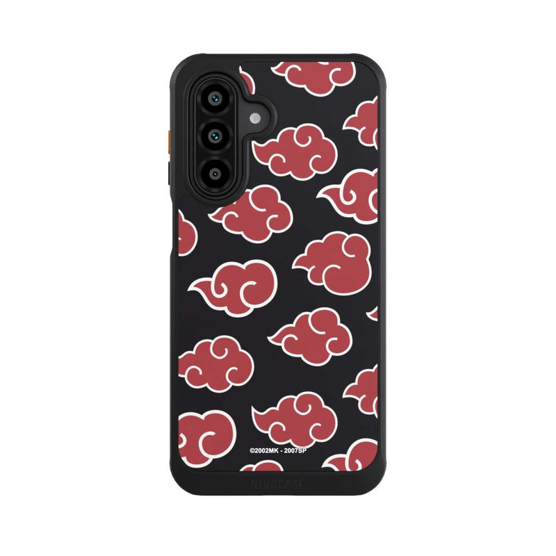 Galaxy A17 5G NIVOcore Akatsuki Pattern Black Big