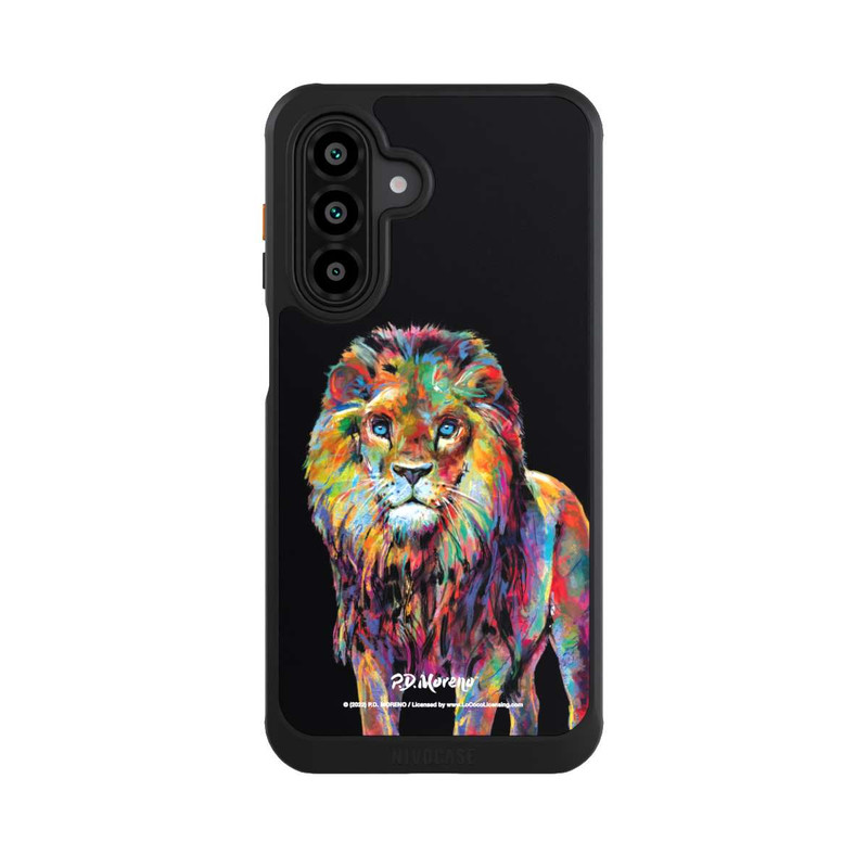 Galaxy A17 5G NIVOcore Lion Colorful Art By P.D. Moreno