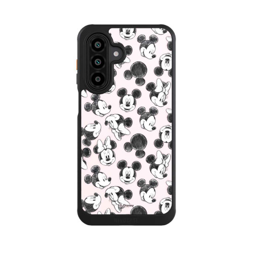 Samsung Galaxy A17 5G NIVOcore Minnie &amp; Mickey aux multiples visages rose