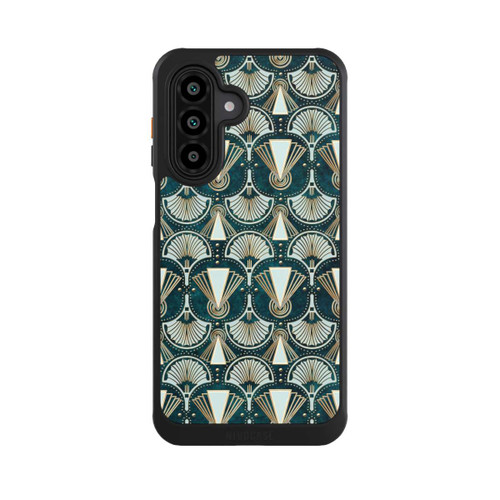 Samsung Galaxy A17 5G NIVOcore Art Deco Green Pattern
