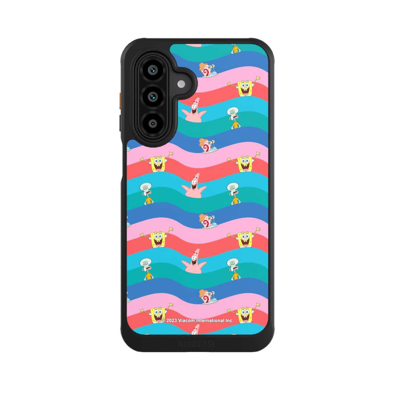 Galaxy A17 5G NIVOcore Spongebob Freunde Bunte Wellen