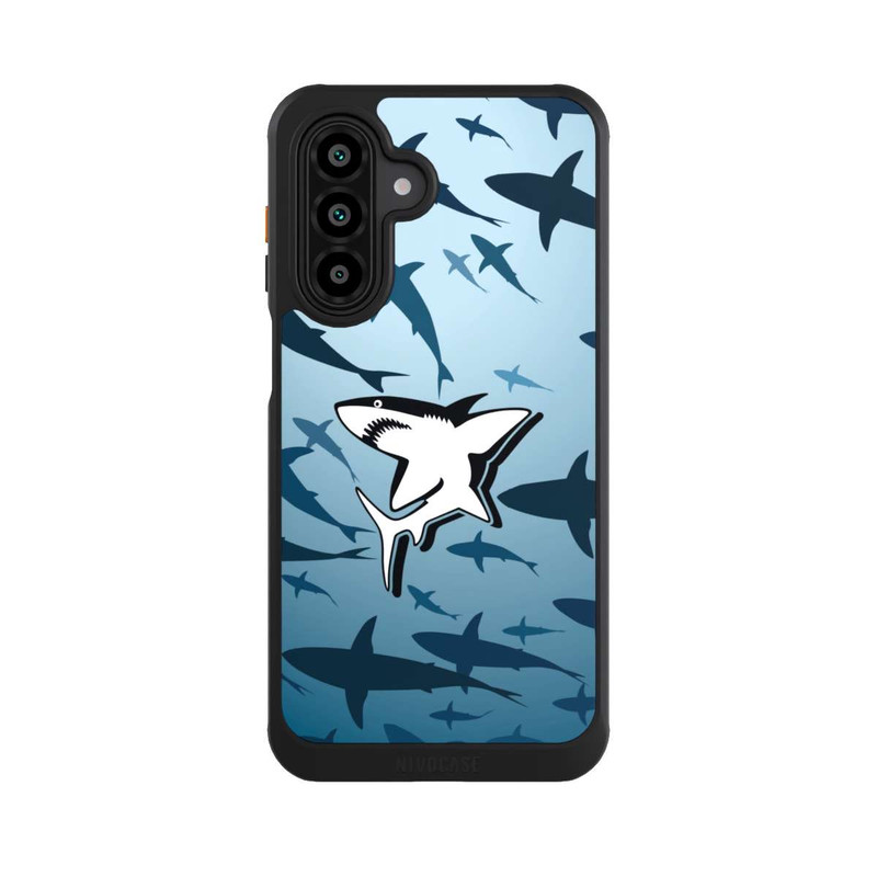 Galaxy A17 5G NIVOcore Haie Muster Blau