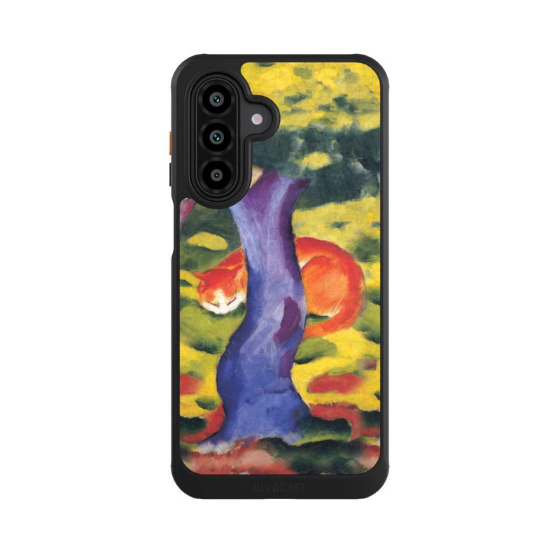 Galaxy A17 5G NIVOcore Cat Behind Tree by Franz Marc