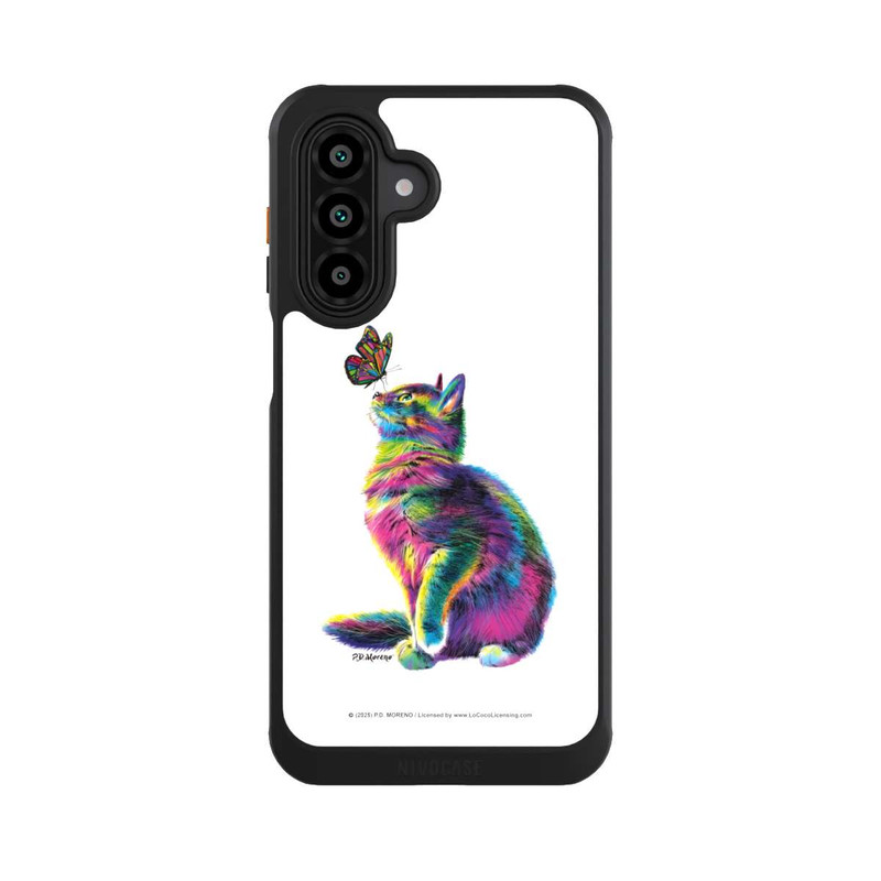 Galaxy A17 5G NIVOcore Katze verspielt