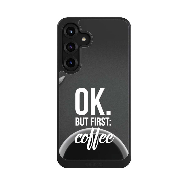 Galaxy S25 + NIVOcore OK.But first:Coffee