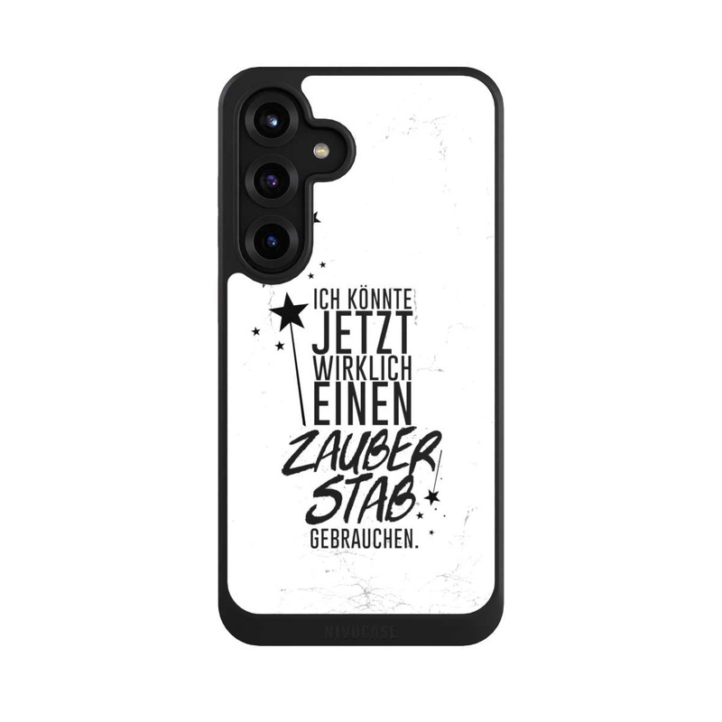 Galaxy S25 + NIVOcore Zauberstab Spruch