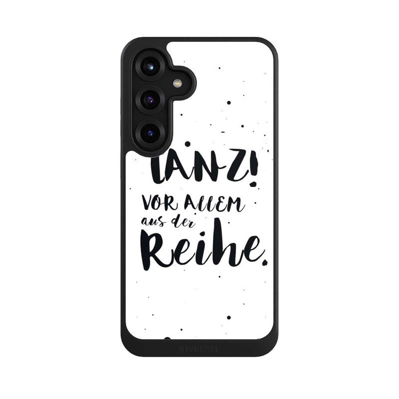 Galaxy S25 + NIVOcore Tanz vor Allem aus der Reihe