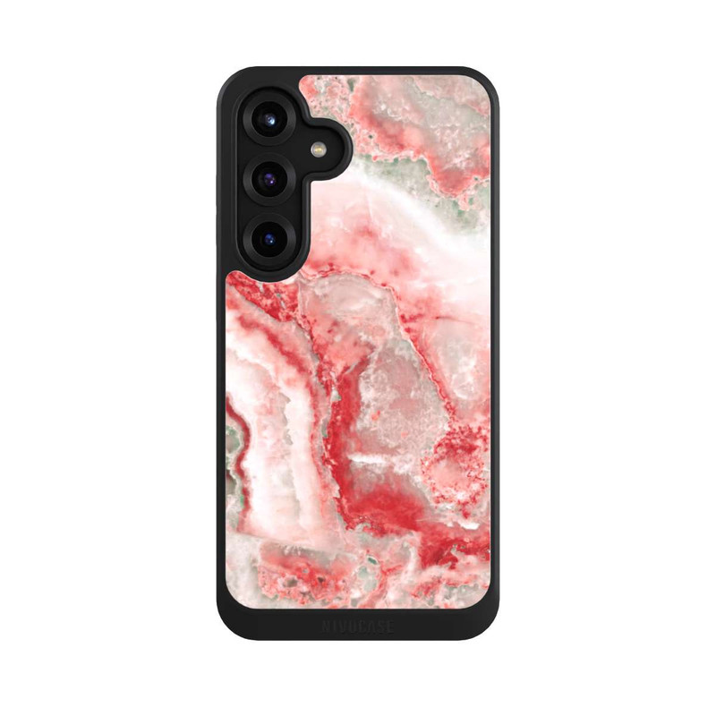 Galaxy S25 + NIVOcore Mormor rot-weiss