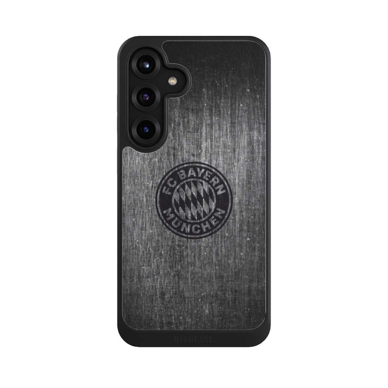 Galaxy S25 + NIVOcore Metal look FCB Logo plain