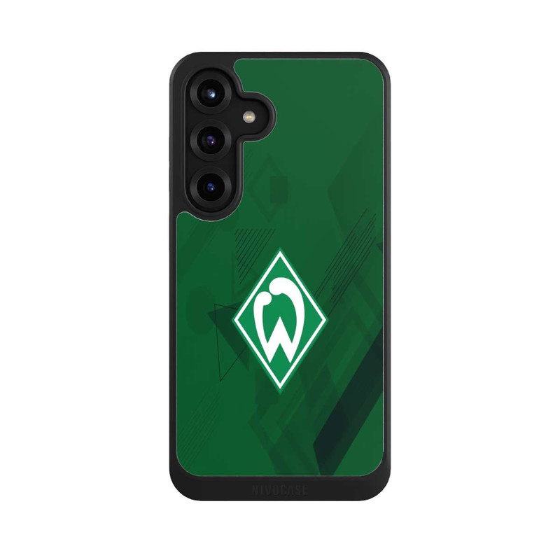 Galaxy S25 + NIVOcore Grüne Grafikelemente - Werder Bremen