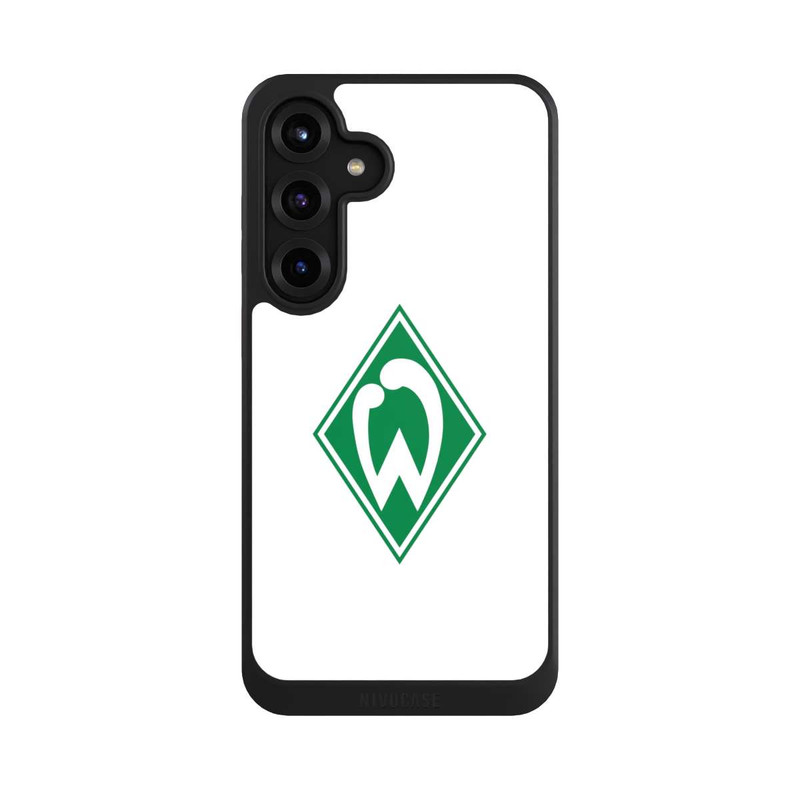 Galaxy S25 + NIVOcore Logo auf Weiß - Werder Bremen