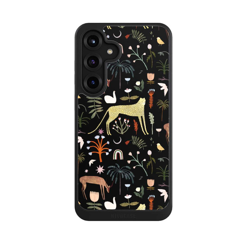 Galaxy S25 + NIVOcore Wild garden letters by Léa Le Pivert