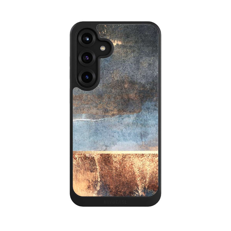 Galaxy S25 + NIVOcore Sturm Golddruck
