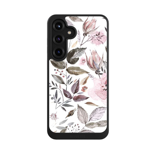 Samsung Galaxy S25+  NIVOcore Aquarell braune Rosenblüten