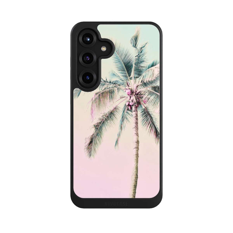 Galaxy S25 + NIVOcore Pastel Palm