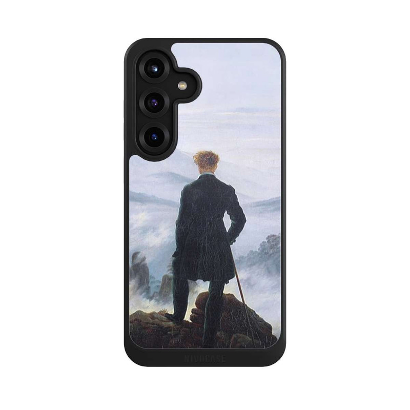 Galaxy S25 + NIVOcore Der Wanderer über dem Nebelmeer