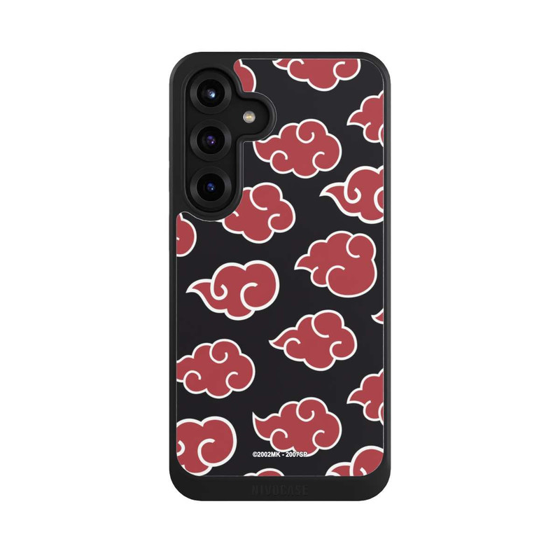 Galaxy S25 + NIVOcore Akatsuki Pattern Black Big