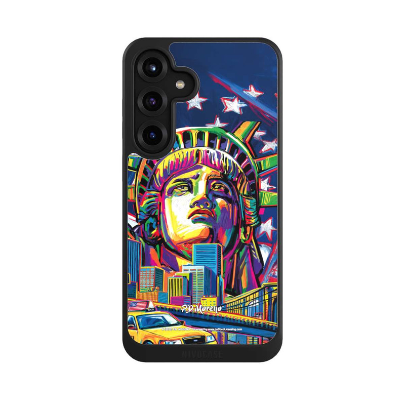 Galaxy S25 + NIVOcore NY City Art By P.D. Moreno