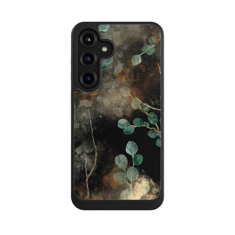Galaxy S25 + NIVOcore Eucalyptus Background