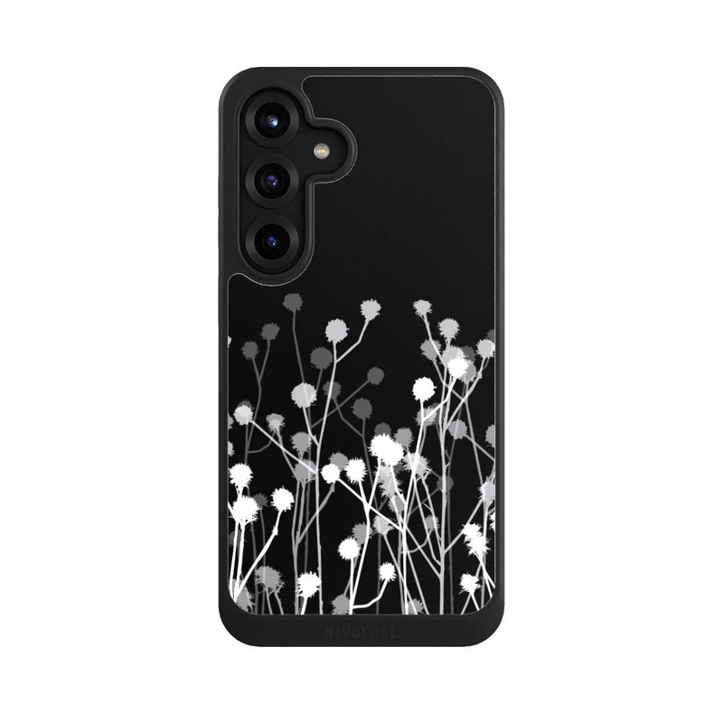 Galaxy S25 + NIVOcore minimalistische Blumen