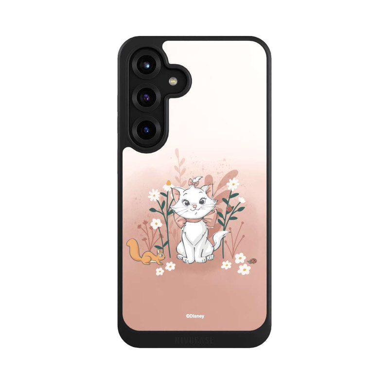 Galaxy S25 + NIVOcore Marie mit Blumen