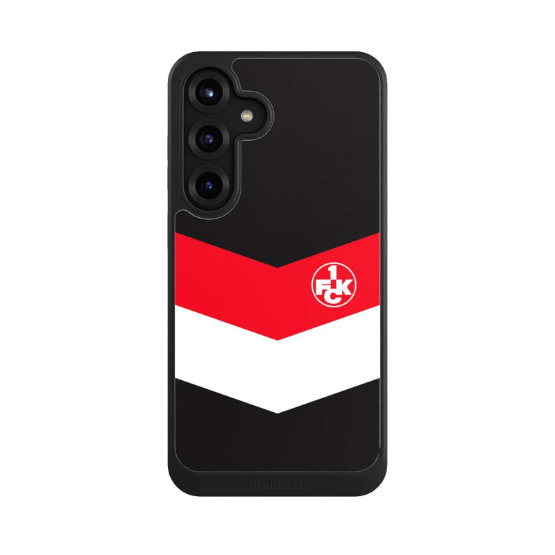 Galaxy S25 + NIVOcore 1.FCK Blockstreifen Design