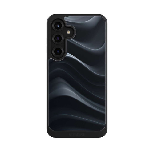 Samsung Galaxy S25+  NIVOcore Black Waves Texture