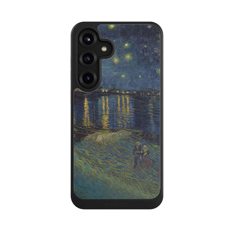 Galaxy S25 + NIVOcore Die Sternennacht by Vincent van Gogh