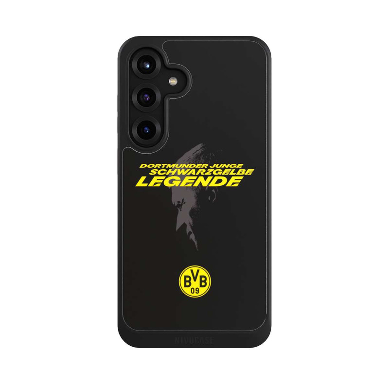 Galaxy S25 + NIVOcore Danke Marco Schwarzgelbe Legende