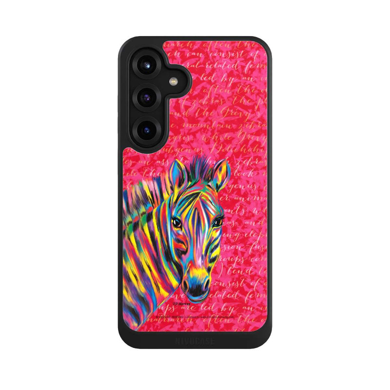 Galaxy S25 + NIVOcore Zebra bunt