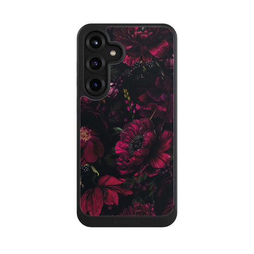 Samsung Galaxy S25+  NIVOcore Dunkle Rote Blumen Liebe