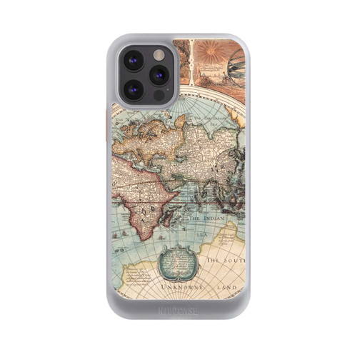 Apple iPhone 12 Pro NIVOcore Vintage Weltkarte