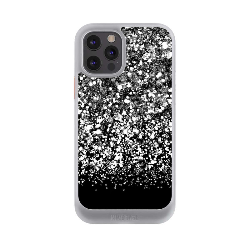 iPhone 12 Pro NIVOcore Schneefall Glitzerlook