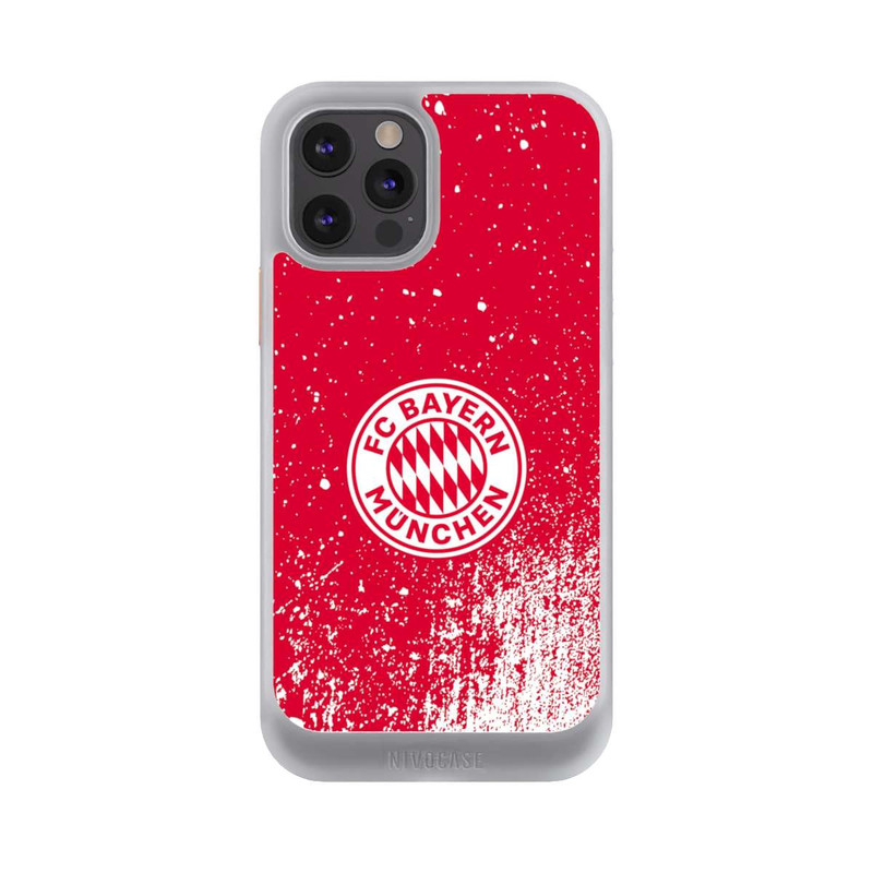 iPhone 12 Pro NIVOcore Splatter Rot - FCB